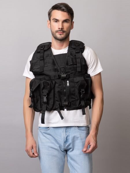 Durable Tactical Plate Carrier – Adjustable Fit