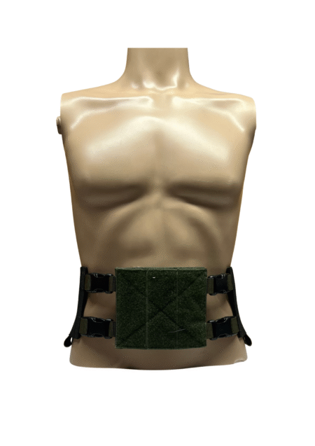 LOW-PROFILE MILITARY TACTICAL WAIST BELT