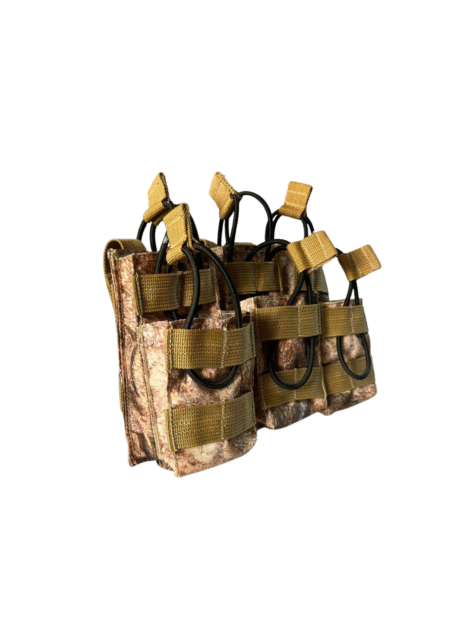 TRIPLE STACKER M4 MAG POUCH - MULTICAM